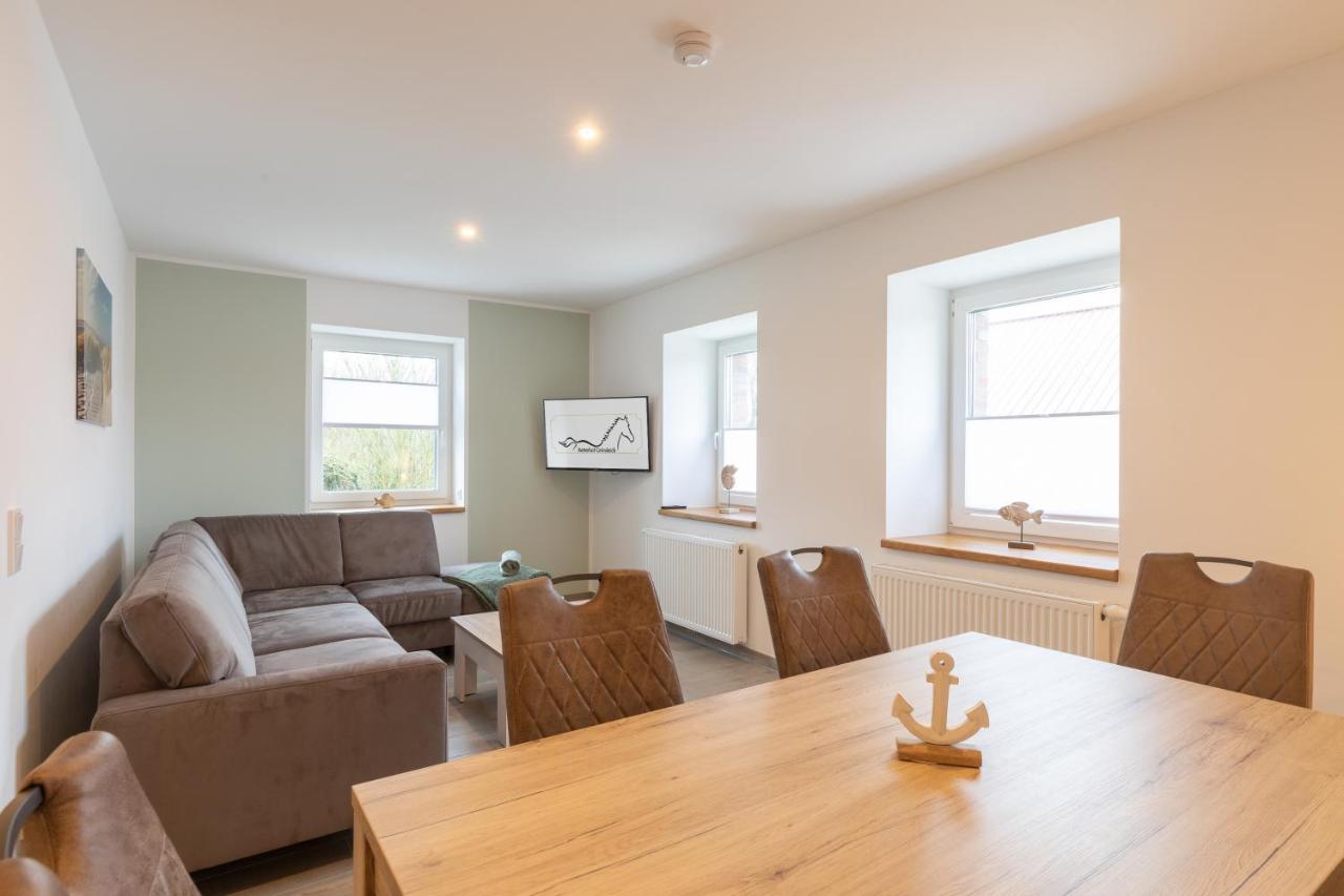 Reiterhof Gruendeich Apartment Holtgast Ngoại thất bức ảnh
