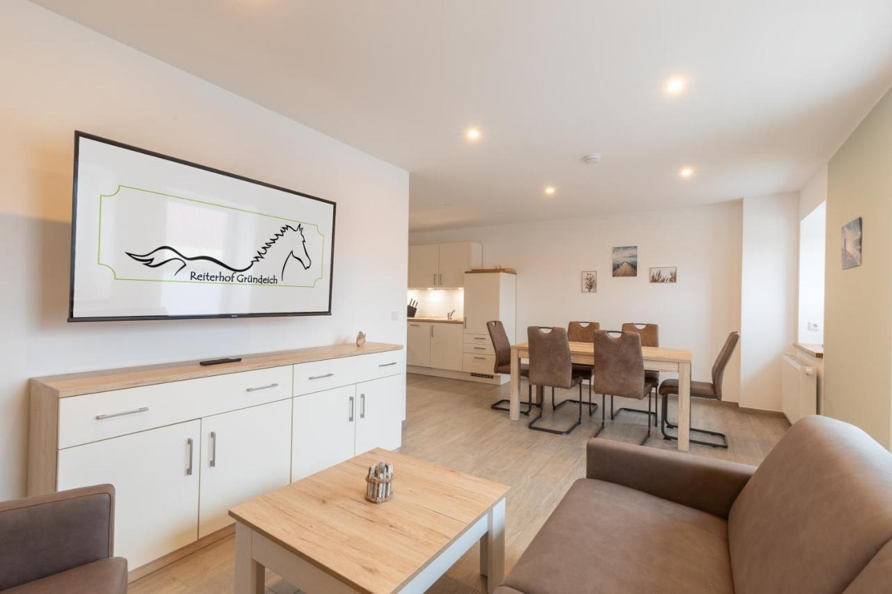 Reiterhof Gruendeich Apartment Holtgast Ngoại thất bức ảnh