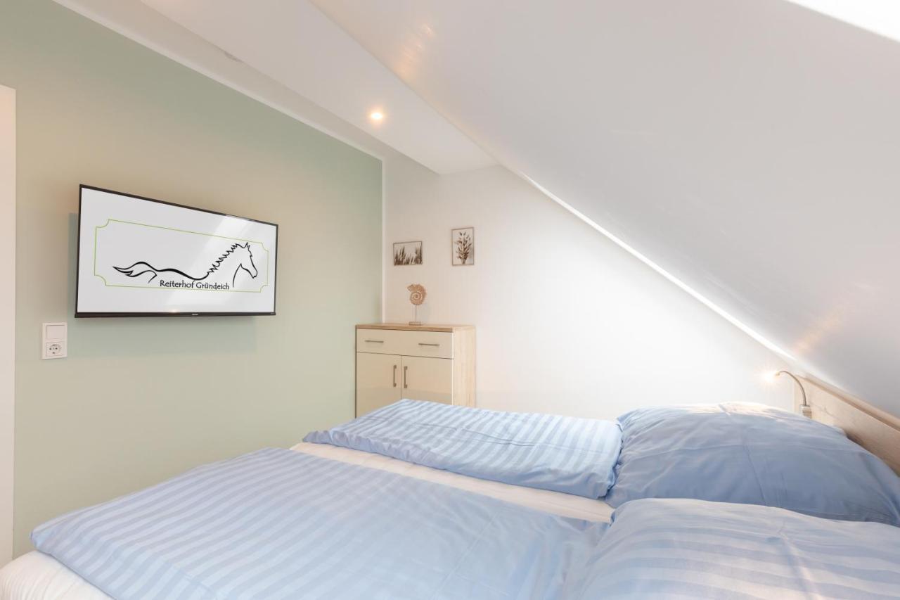 Reiterhof Gruendeich Apartment Holtgast Ngoại thất bức ảnh